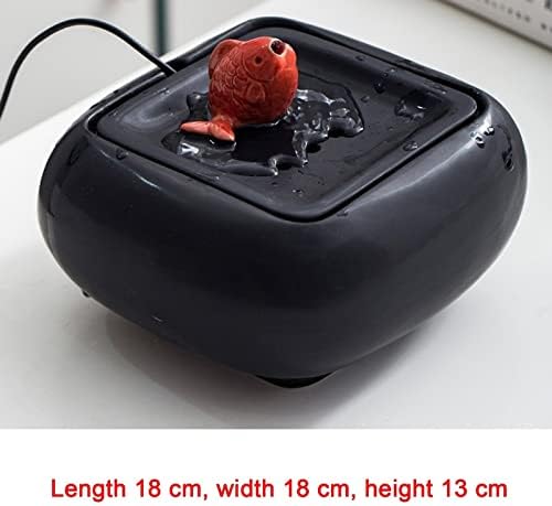 Cute Little Red Fish Tabletop Water Fountain