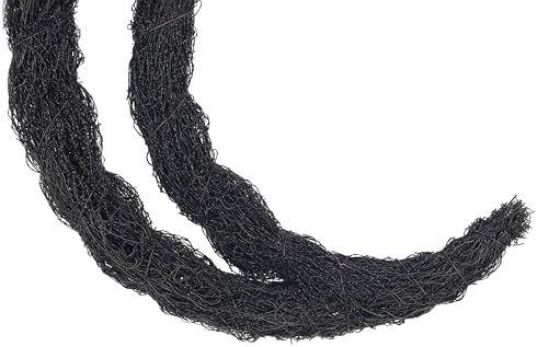 16 Inch Black Moon Wreath Halloween Decor