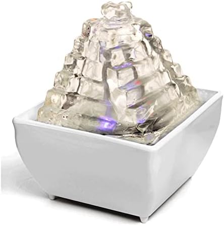 Moisture Tabletop Fountain with LED Light