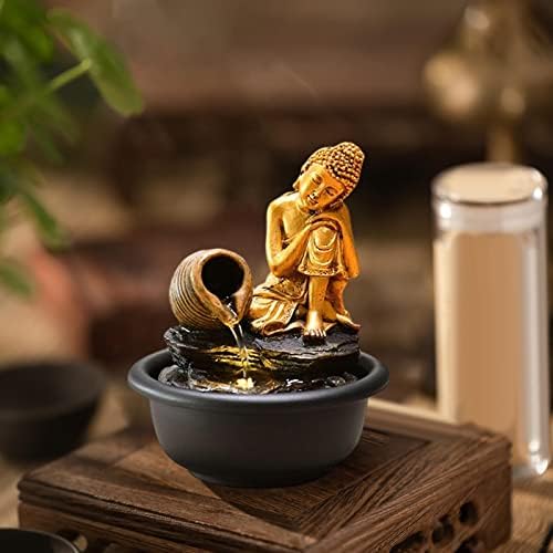 Stylish Tabletop Waterfall Fountain for Home Office Decor