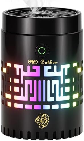 Portable Mini Incense Burner with Remote Control and USB Rechargeable