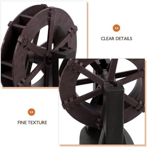 Luxshiny Mini Water Wheel - Decorative Indoor Fountain Accessory