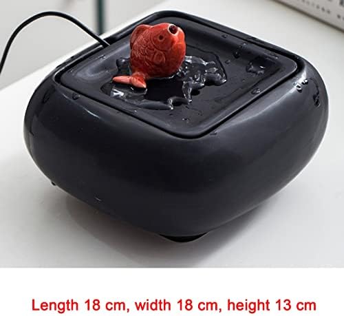 Cute Little Red Fish Spouting Tabletop Fountain 1