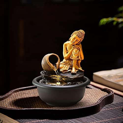 Stylish Tabletop Waterfall Fountain for Home Office Decor