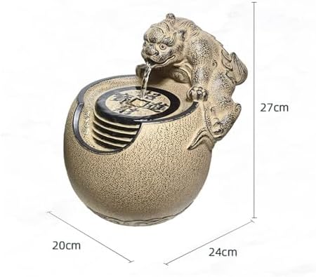 Tabletop Fountain with Lucky Beast Design