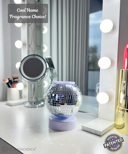 Disco Ball Wax Warmer with Color Changing Light