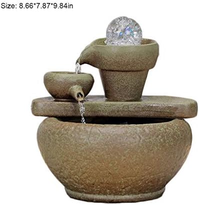 UYVI Tabletop Fountain Ceramic Indoor Decor Humidifier