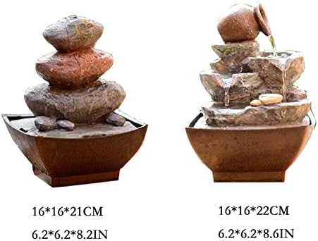 Tabletop Fountain Waterfall for Office Home Decor