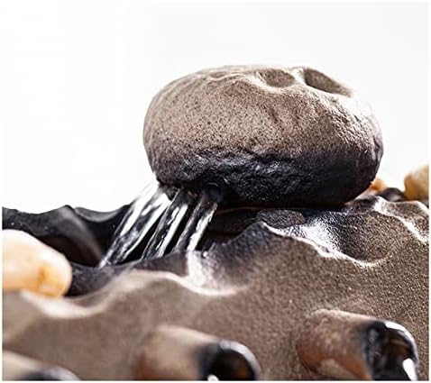 Tabletop Fountain with Ceramic Design and Water Mist