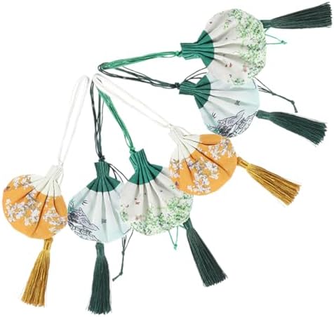 LOGOFUN 6 Pcs Empty Sachet Bags Multi Functional Decorative Gift Pouch for Costume Accessories