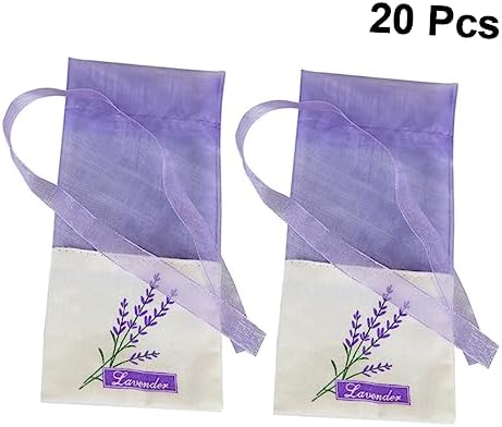 Lavender Scented Sachet Bags 20pcs for Purse or Gift