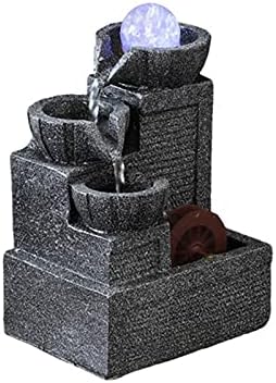 Tabletop Fountain for Home Office Yoga Desk Feng Shui
