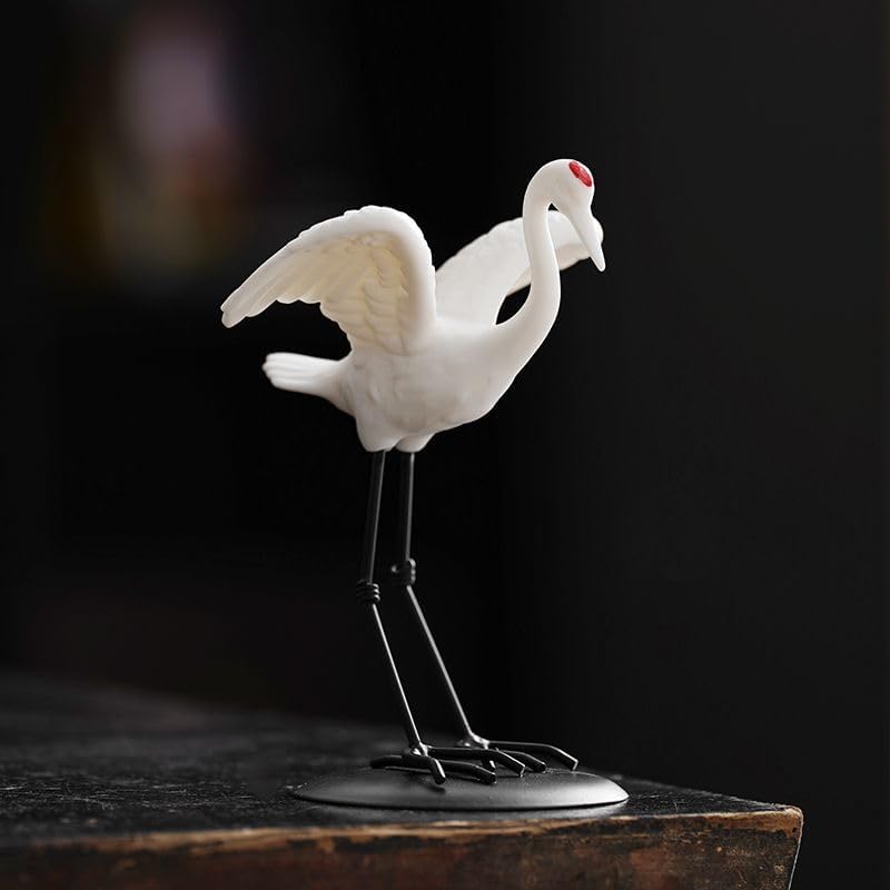 Ecqizer Ceramic Tabletop Fountain Decor