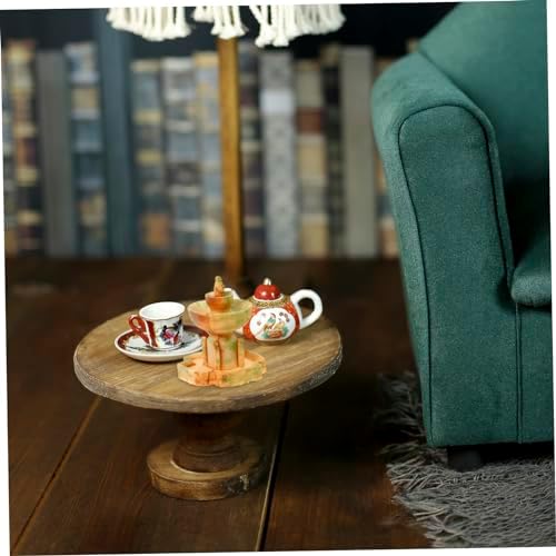 Hemoton 3Pcs Miniature Resin Tabletop Fountain Decoration