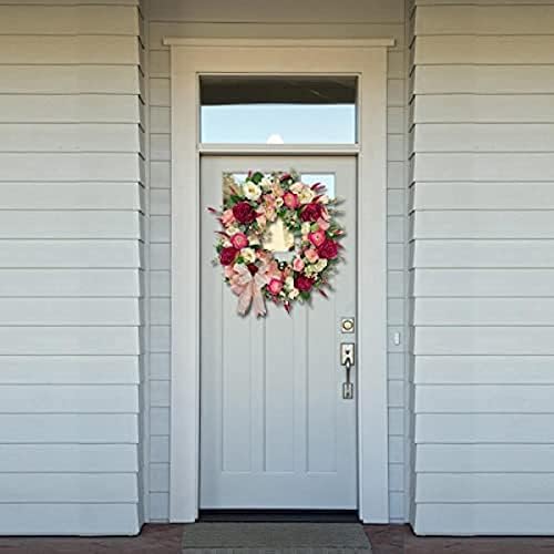Romantic Flower Hanger Wreath Spring Decor