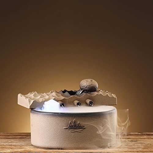 Ceramic Tabletop Fountain with Relaxing Water Flow