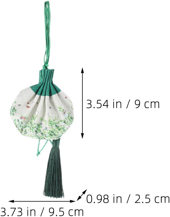 LOGOFUN 6 Pcs Empty Sachet Bags Multi Functional Decorative Gift Pouch for Costume Accessories