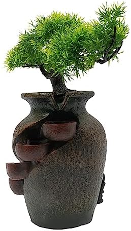 OUKANING 4 Level Tabletop Water Fountain