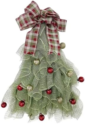195 In Christmas Tree Wreath Front Door Decor