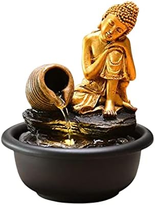 Stylish Tabletop Waterfall Fountain for Home Office Decor