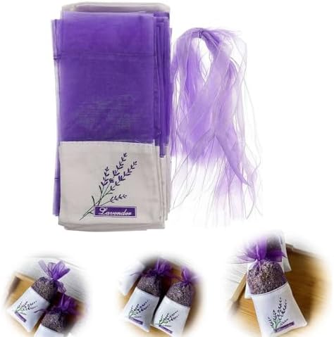 20 Pcs Lavender Sachet Bags for Home Freshener and Gifts