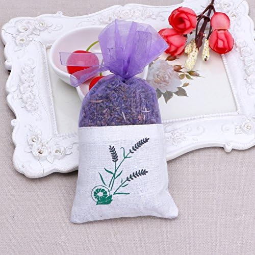 2Pcs Dried Lavender Sachets for Drawers and Closets