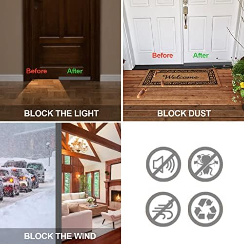 Pehoto Door Draft Stopper 39 Inch Insulator