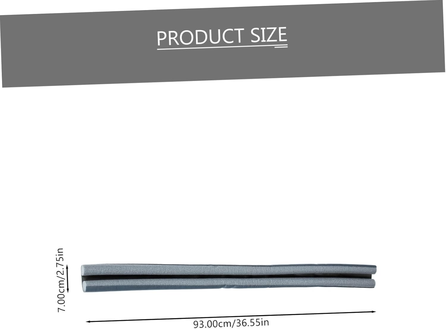 3pc Door Draft Stopper Weather Stripping for Home and Dorm