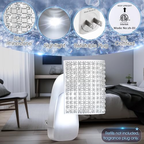 Hohean Wall Fragrance Plug In with Night Light 1