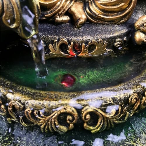 Ganesh Water Fountain with LED Lights