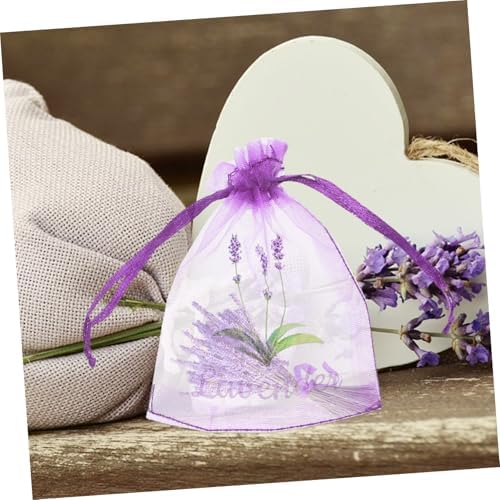 Wakauto 20pcs Lavender Sachet Bags for Herbs and Spices