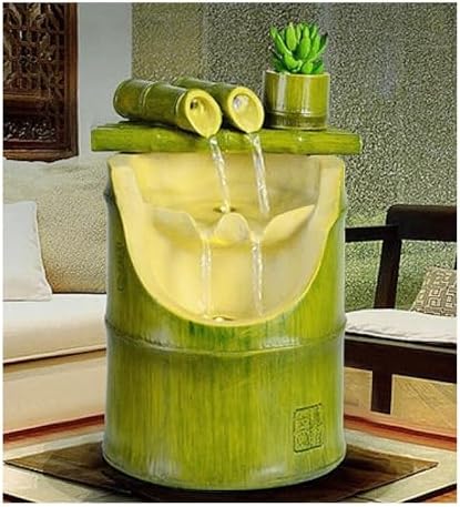 Small Bamboo Tabletop Fountain Decor