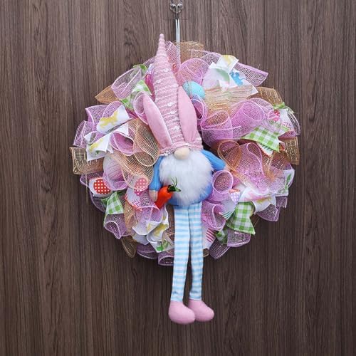 VIVIANYO HD Easter Bunny Wreath Decor