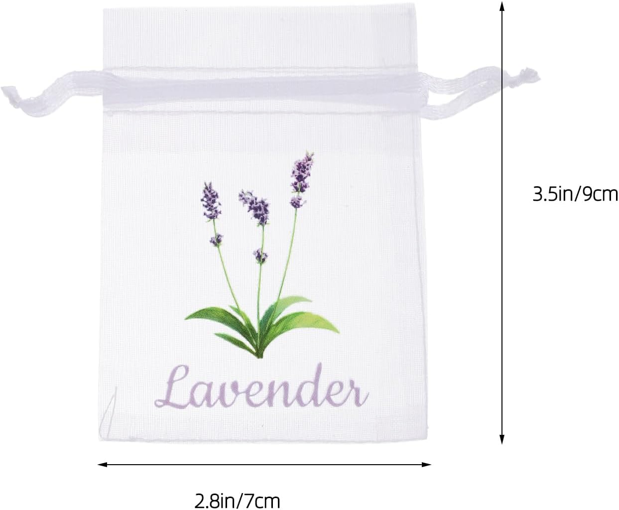 LUOZZY Lavender Sachet Bags Small Pouches for DIY Crafts
