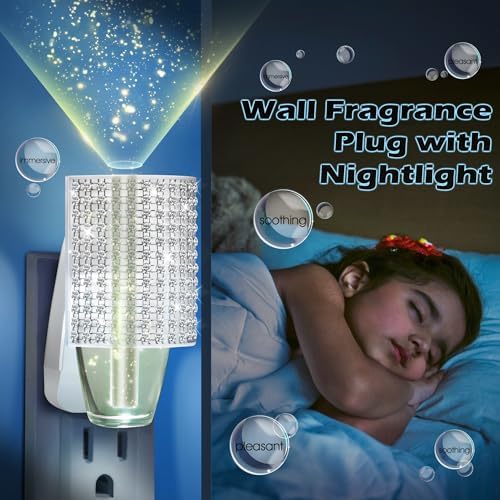 Hohean Wall Fragrance Plug In with Night Light 1