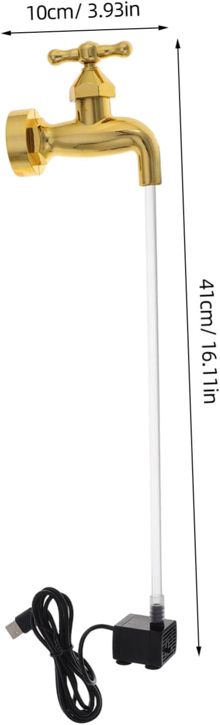 Yardwe Floating Water Feature Tabletop Fountain for Home Office Decor