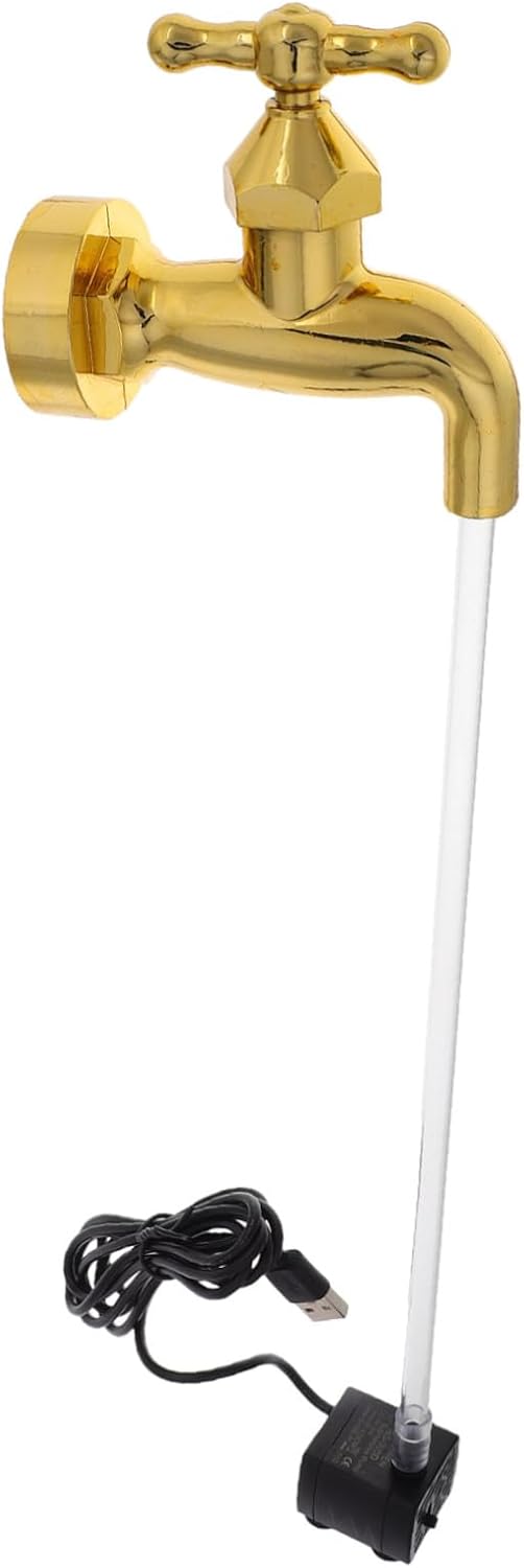 Yardwe Floating Water Feature Tabletop Fountain for Home Office Decor