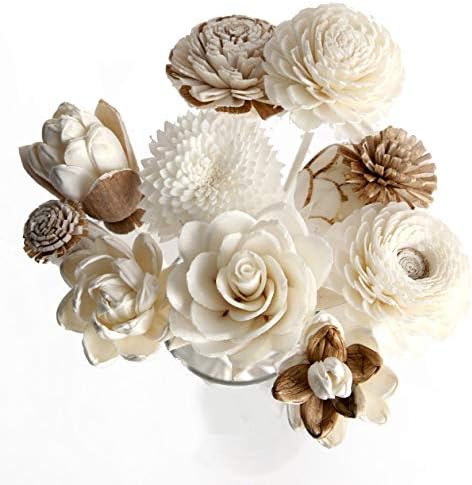 10 Mixed Sola Flower Reed Diffuser for Home Fragrance