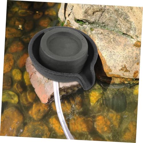 VICASKY Decorative Tabletop Fountain Millstone Water Feature Compact Easy to Maintain