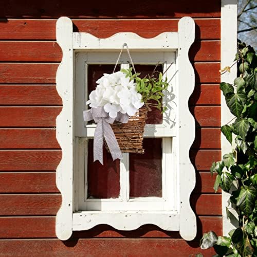 IUIBMI Spring Flower Door Wreath Decor