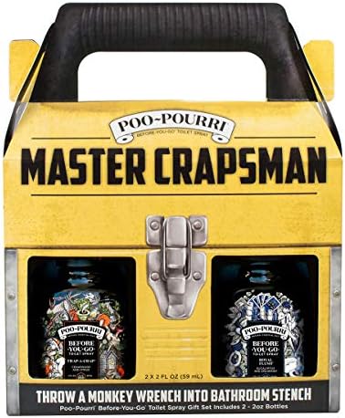 Poo-Pourri Master Crapsman 2-Piece Bathroom Spray Set