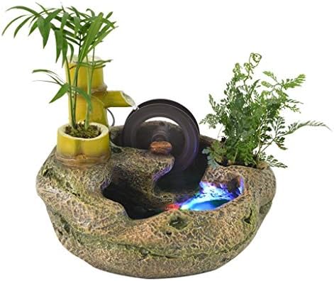 Stylish Tabletop Resin Fountain for Home or Office
