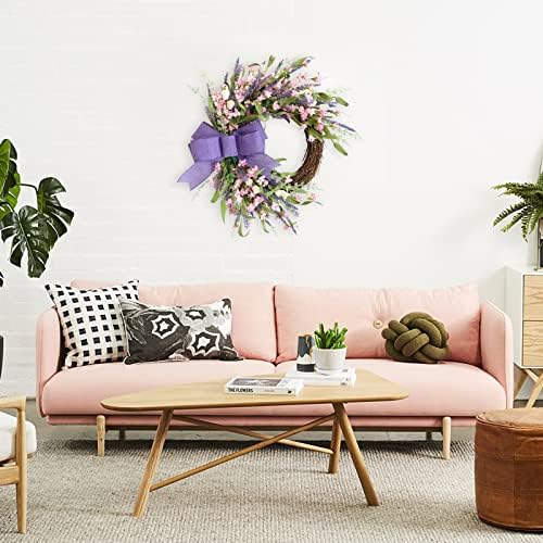 Idyllic 18 Inch Summer Wreath Front Door Decor