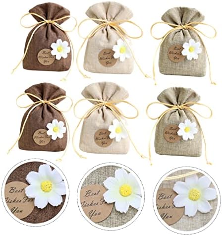 Wakauto 6pcs Lavender Sachet Bags for Wardrobe Home and Car