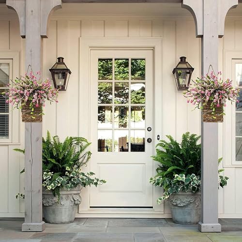Cream Hydrangea Door Wreath - Farmhouse Decor