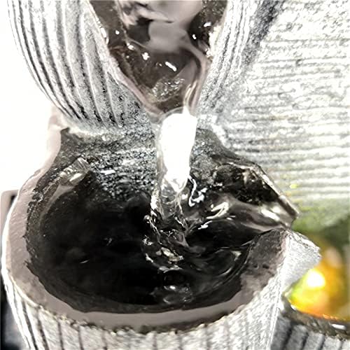 GLigeT Tabletop Fountain with LED Rolling Ball