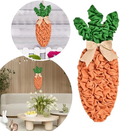 Adorable Easter Bunny Wreath with Hanger