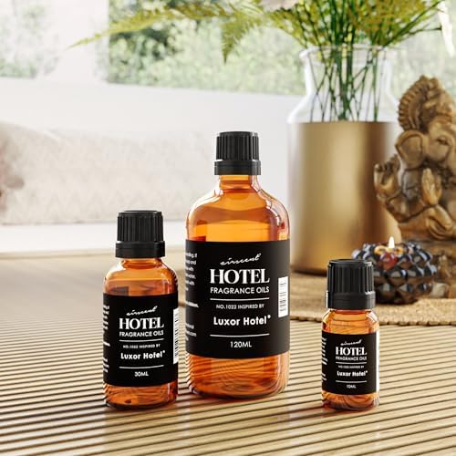 Air-Scent Hotel Diffuser Oil Inspired by The Luxor - 30 mL Glass Bottle with Dropper