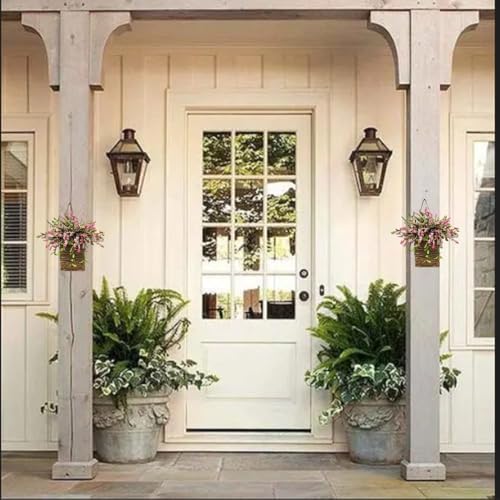 Cream Hydrangea Door Wreath - Elegant Summer Decor