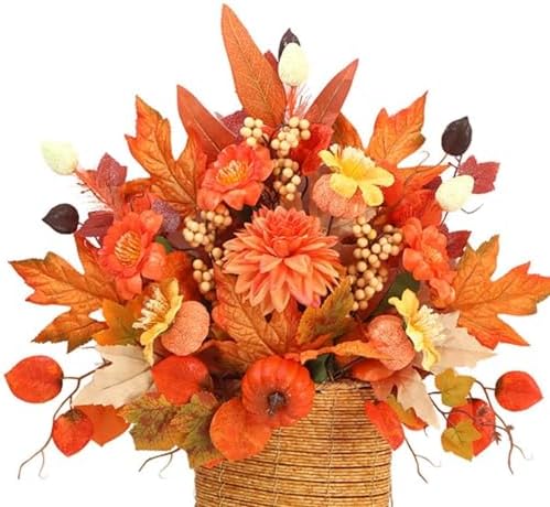FytStycale Fall Wreath Door Hanger Basket Decoration